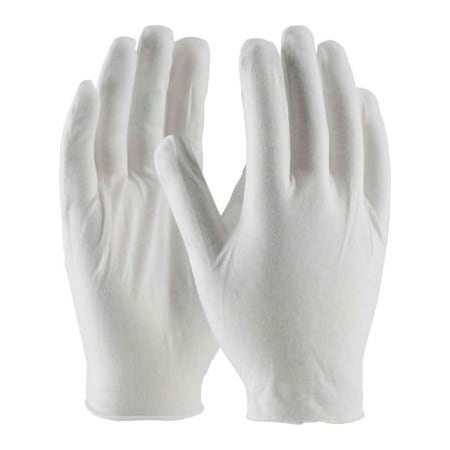 Pip PIP 97-500J CleanTeam Jumbo Prem Lt Weight Inspect Gloves Cotton Lisle Unhemmed Men's 97-500J